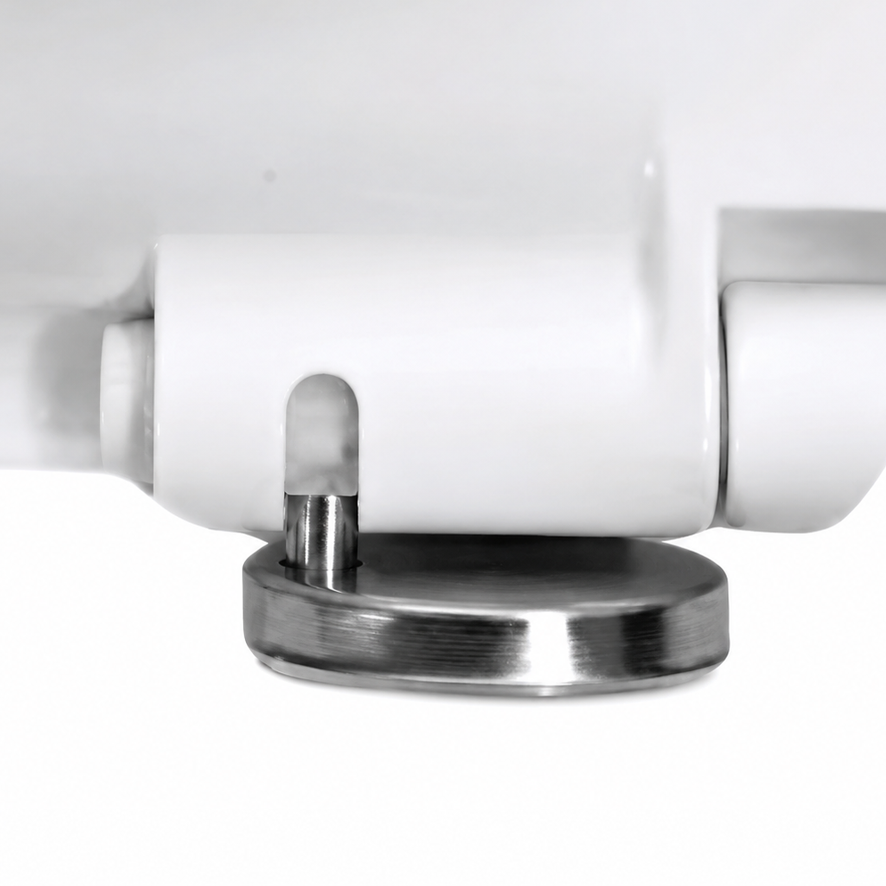 Tampa Soft Close Oval Elegance Acabamento Inox