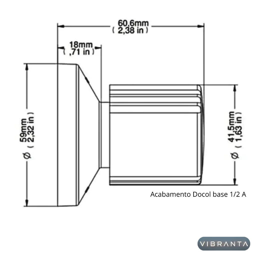 br-11134207-7r98o-m5g5wk9p7fea20 ACABAMENTO DE REGISTRO PADRAO DOCOL MATERIAL ABS CROMADO CHUVEIRO DUCHA BANHEIRO REFINADO - Image 3