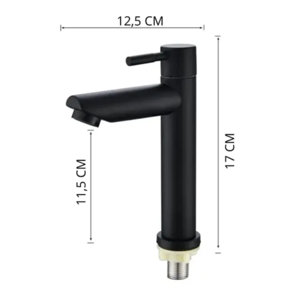 br-11134207-7r98o-md58b52erx8hfe KIT TORNEIRA INOX + VALVULA CLICK EM ABS CONJUNTO PRETO FOSCO BANHEIRO MODERNO - Image 4
